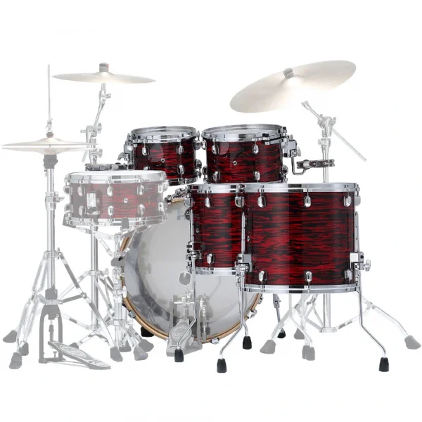TAMA WBR52RZS-ROY - Starclassic Walnut/Birch Red Oyster 5 Parça (22B/10T/12T/14F/16F) Akustik Davul Seti