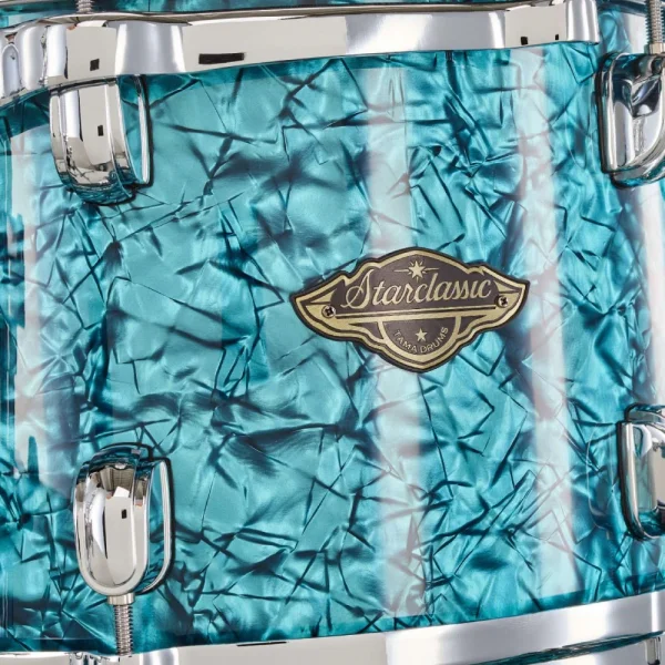 TAMA WBR52RZS-TQP - Starclassic Walnut/Birch Turquoise Pearl 5 Parça (22B/10T/12T/14F/16F) Akustik Davul Seti