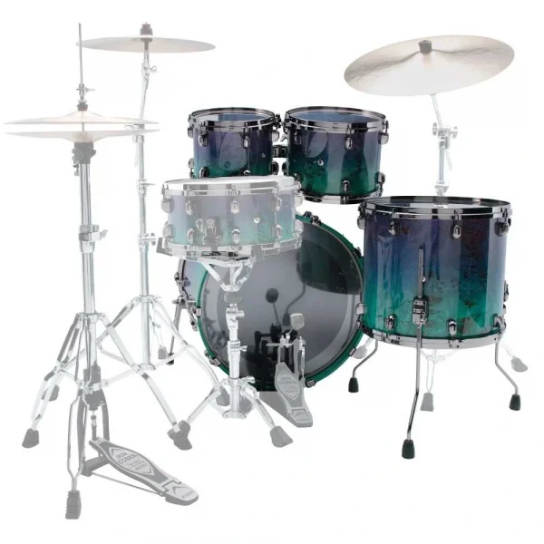 TAMA WBS42BNMS-NMF Limited Starclassic Walnut/Birch 4 Parça (22B/10T/12T/16F) Akustik Davul Seti