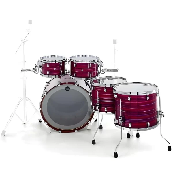 TAMA WBS52RZS-LPO Starclassic Walnut/Birch Lacquer Phantasm Oyster 5 Parça (22B/10T/12T/14F/16F) Akustik Davul Seti