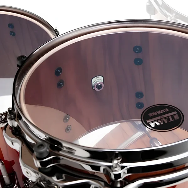 TAMA WBS62RZBBS-VBF Limited Starclassic Walnut/Birch Vermilion Bosse Fonce Fade 6 Parça (22B/10T/12T/14T/16F/14S) Akustik Davul Seti