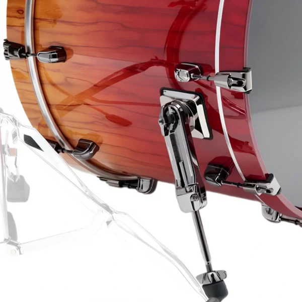 TAMA WBS62RZBBS-VBF Limited Starclassic Walnut/Birch Vermilion Bosse Fonce Fade 6 Parça (22B/10T/12T/14T/16F/14S) Akustik Davul Seti