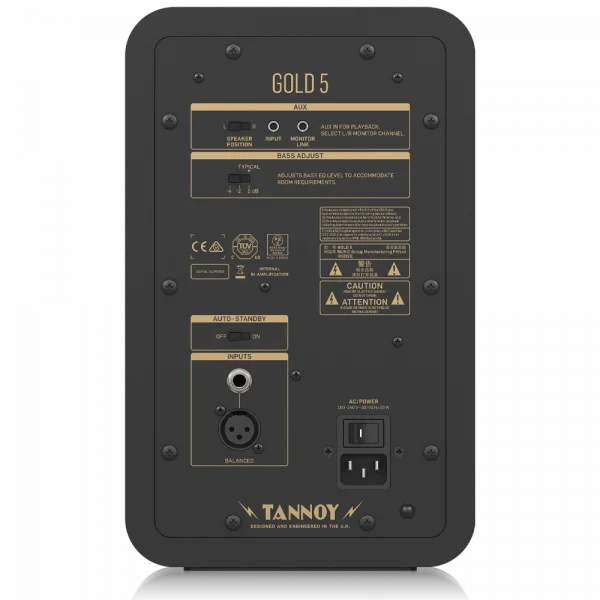 TANNOY Gold 5 Stüdyo Monitörü (Tek)