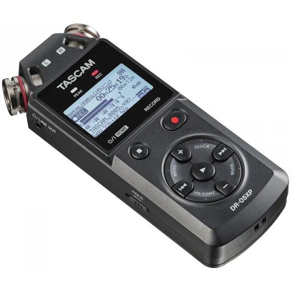 Tascam DR-05XP 32 bit float, handheld stereo recorder