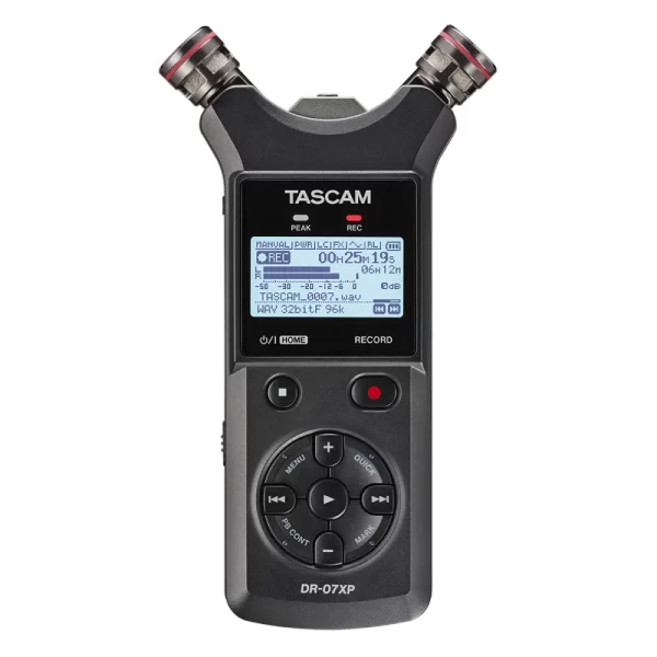 Tascam DR-07XP: 32-bit Float Destekli El Tipi Stereo Kayıt Cihazı