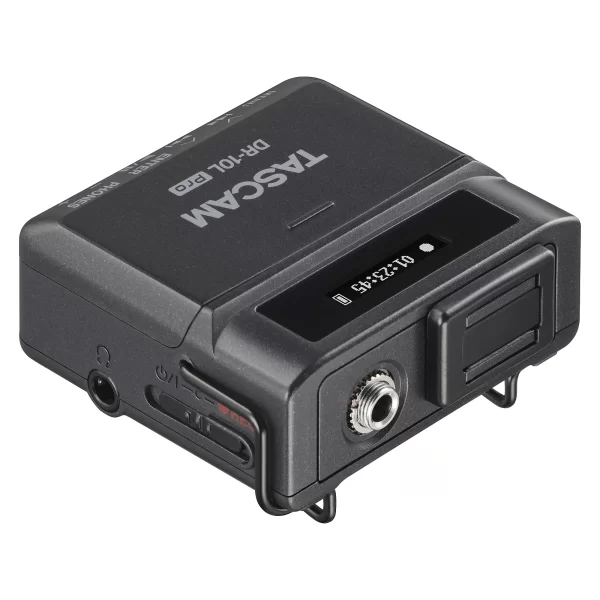 Tascam DR-10L PRO Digital Audio Recorder With 32 Bit recording, Lavalier Microphone.Remotecontrol and Timecode Sync via optional AK-BT1