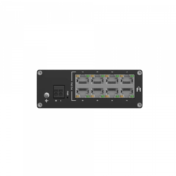 TELTONIKA TE-TSW040 8-port PoE+ Switch Yönetilemez 8x30W