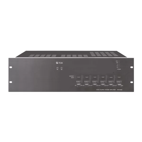 TOA VM-3360E CE ilave 6-zone Sistem Genişletme Amfisi 360W