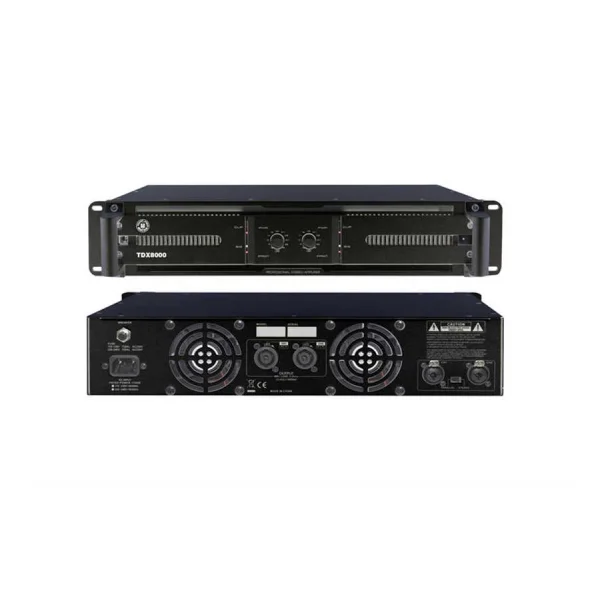 TOPP PRO TDX 8000 Power Amfi 16x130W/4-ohm