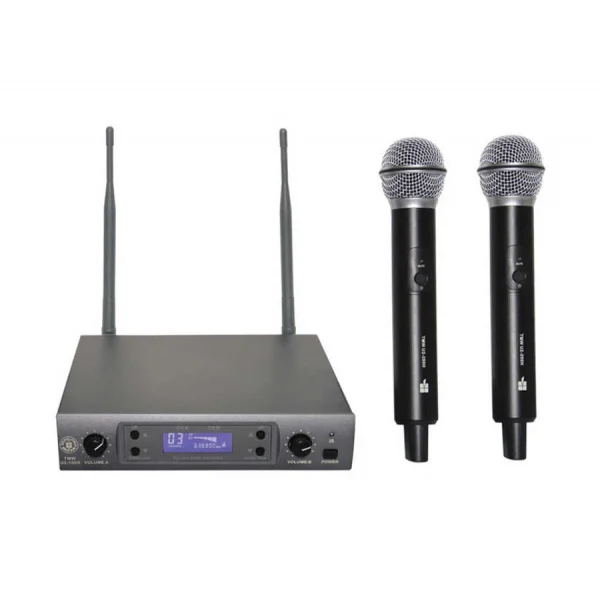 Topp Pro TMW U2-100R - UHF 2 Kanal 2 El Telsiz Mikrofon