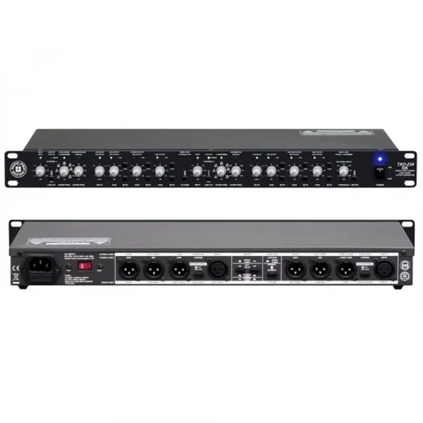 TOPP PRO TXO-234MKII 2/3-yollu stereo, 4-yollu mono Aktif Crossover