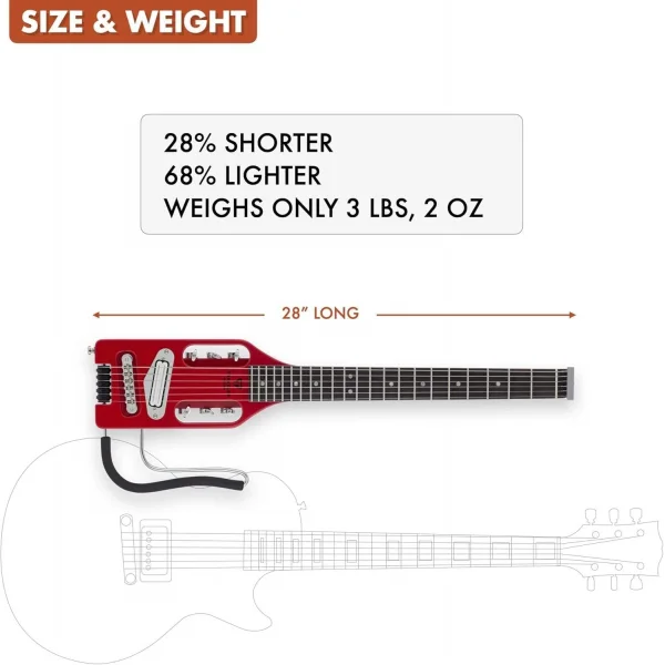 Traveler ULETRDG Ultra Light Elektro Gitar