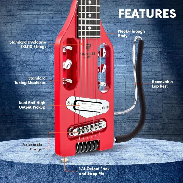 Traveler ULETRDG Ultra Light Elektro Gitar