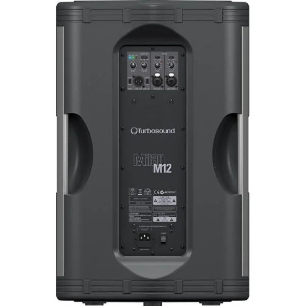 Turbosound M12 12 1100W Aktif Hoparlör 2-ch Mic/Line Mixer