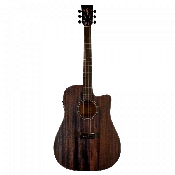 TYMA HDC-350M DP Cutaway Elektro Akustik Gitar