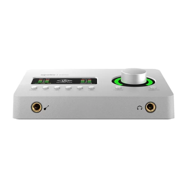 Universal Audio Apollo Solo Thunderbolt 3 Heritage Edition Yüksek kaliteli DSP destekli 2 x 4 Thunderbolt 3 ses kartı - Zengin Plug-IN paketi ile birlikte (1 DSP) (Mac ve Windows)