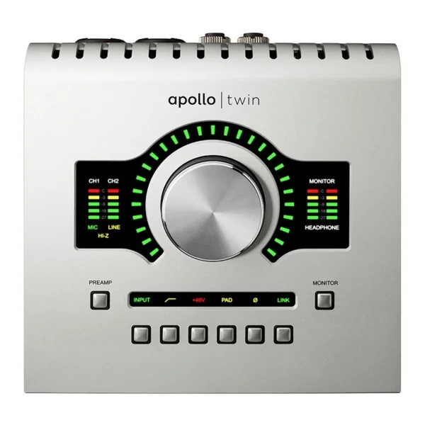 Universal Audio Apollo Twin USB Heritage Edition Yüksek kaliteli DSP destekli 2 x 6 ses kartı - Zengin Plug-IN paketi ile birlikte (2 DSP) USB 3.0