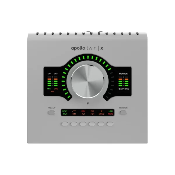 Universal Audio Apollo Twin X QUAD | Gen 2 - Essential+ Masaüstü 10 x 6 Thunderbolt Ses kartı (2.Nesil) - Essential+ Yazılım Paketi ile (4 DSP)