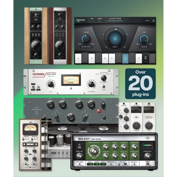 Universal Audio Apollo X16D - Essential+ Datnte Destekli, 16x16 Hexa Core DSP işlemcili Thunderbolt ses kartı (Essential Sürüm)