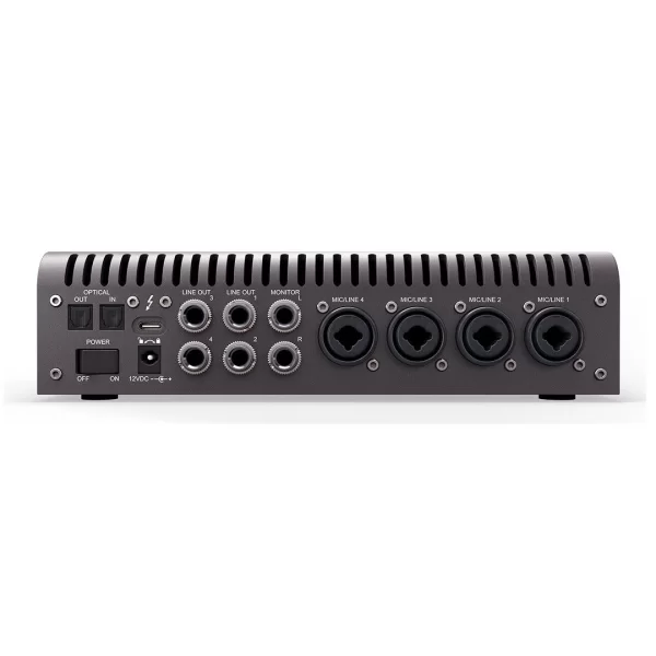 Universal Audio Apollo x4 Heritage Edition Quad Core DSP işlemcili, 16 x 8, 4 mikrofon preamp Thunderbolt 3 ses kartı - Zengin Plug-IN paketi ile birlikte (4 DSP) (Mac/PC)