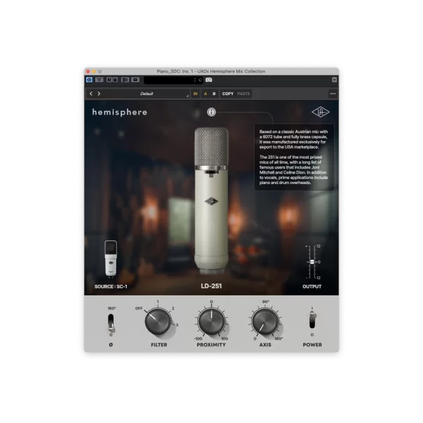 Universal Audio SC-1 Modellemeli Condenser Mikrofon