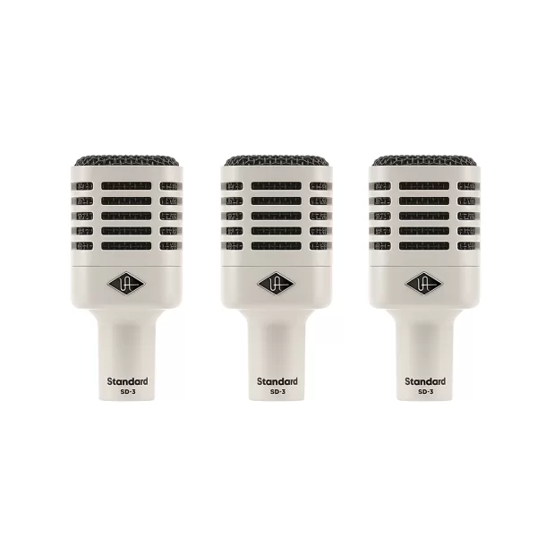 Universal Audio SD-3 Dinamik Mikrofon (3lü Set) Hemisphere Modellemeli Dinamik Mikrofon