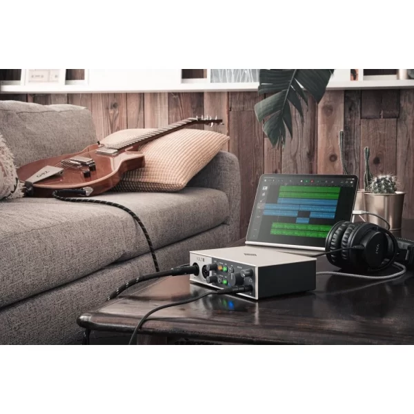 Universal Audio Volt 2 Yeni nesil 24-bit / 192 kHz, 2-Giriş / 2-Çıkış, 610 MicPre Modellemeli, USB-C Ses Kartı