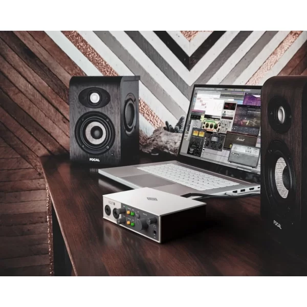 Universal Audio Volt 2 Yeni nesil 24-bit / 192 kHz, 2-Giriş / 2-Çıkış, 610 MicPre Modellemeli, USB-C Ses Kartı