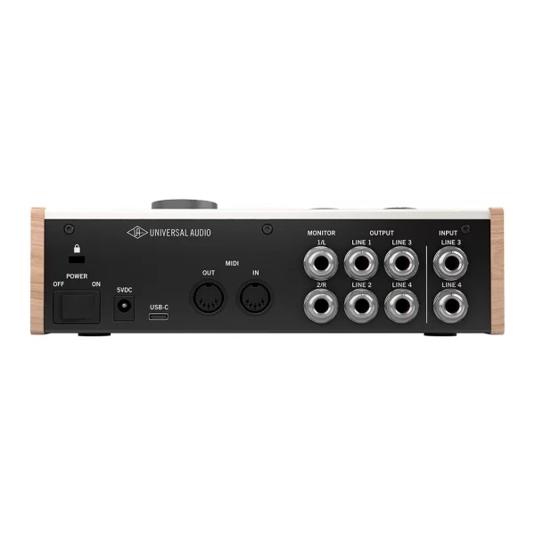 Universal Audio Volt 476 Yeni nesil 24-bit / 192 kHz, 4-Giriş / 4-Çıkış, 610 MicPre ve 1176 Compressor Modellemeli, USB-C Ses Kartı