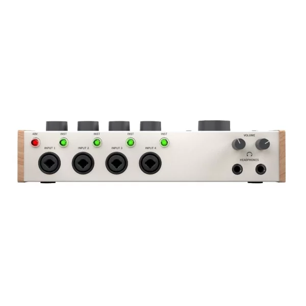 Universal Audio Volt 476P Yeni nesil 24-bit / 192 kHz, 4-Giriş / 4-Çıkış, 4 Mikrofon preamp, 610 MicPre ve 1176 Compressor Modellemeli, USB-C Ses Kartı
