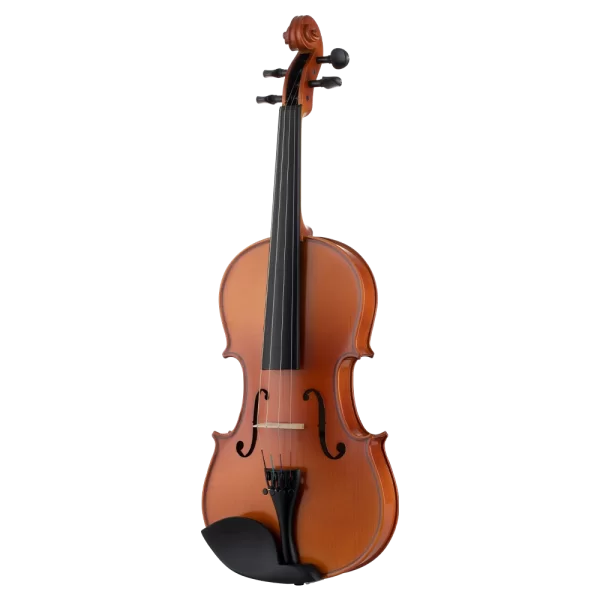 VANETTA VL-2A / 1/2 Abanoz Kulaklı Masif Mat Keman