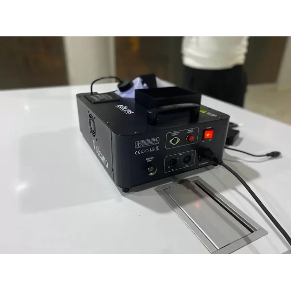 Eclips VOLCANO Ledli Sis Makinesi 1500W, 24x3W RGB led, CO2 Karbon Sis Simulasyonu 160 ml/dk