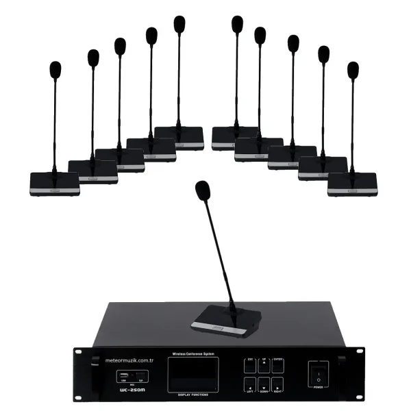 WC250 Serisi Kablosuz Konferans Sistemi