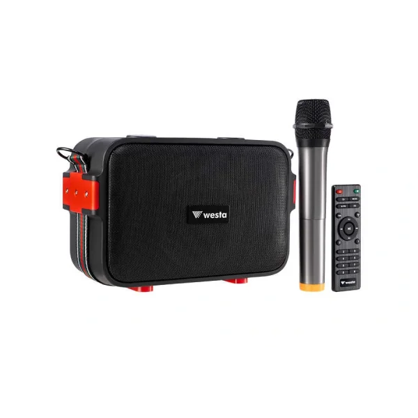 Westa WAP-500H 6 Taşınabilir Ses Sistemi | 50W EL Mikrofonlu, Bluetooth, USB