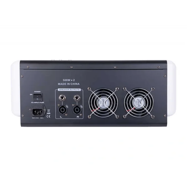 Westa WM-10PMX 10 Kanal 2x500W Power-Mixer USB / Bluetooth, 4-aux