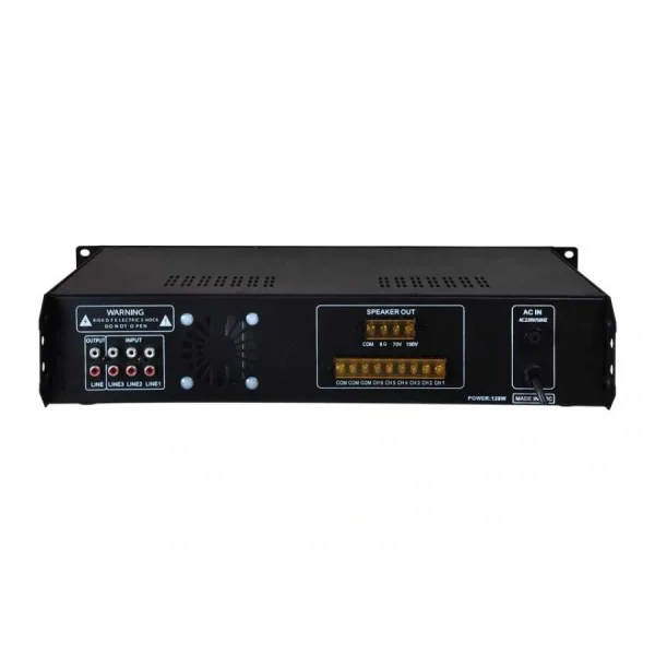 WESTA WM-2120U 120W/100V Mixer-Amplifier 6-Volüm Usb/Sd/BT/APP Player