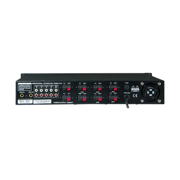 WESTA WM-450UT 450W/100V 5-zone Mikser Amfi with USB