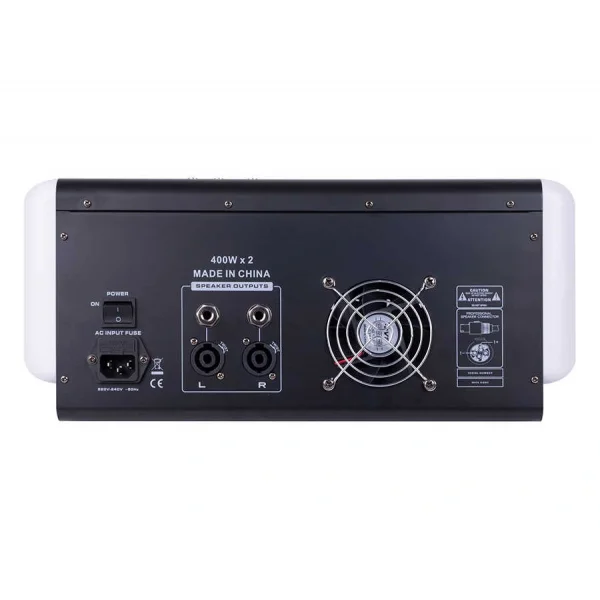 WESTA WM-8PMX 8 Kanal 2x400W Power-Mixer USB Bluetooth