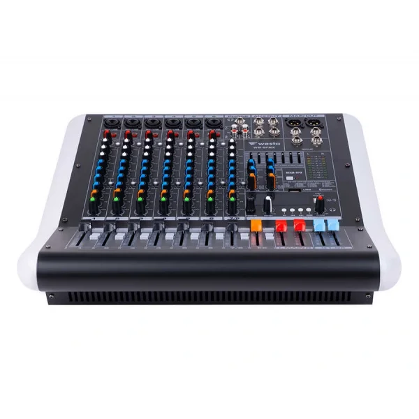 WESTA WM-8PMX 8 Kanal 2x400W Power-Mixer USB Bluetooth