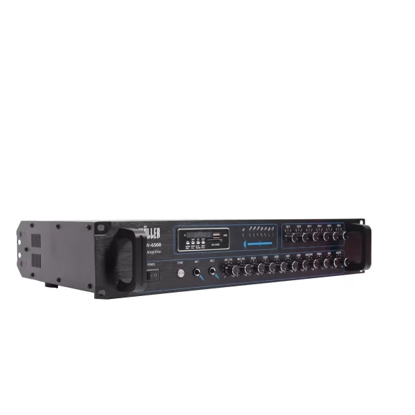 Wöller W-6500 Mixer-Ampli 6-zone 500W/100V USB/BT