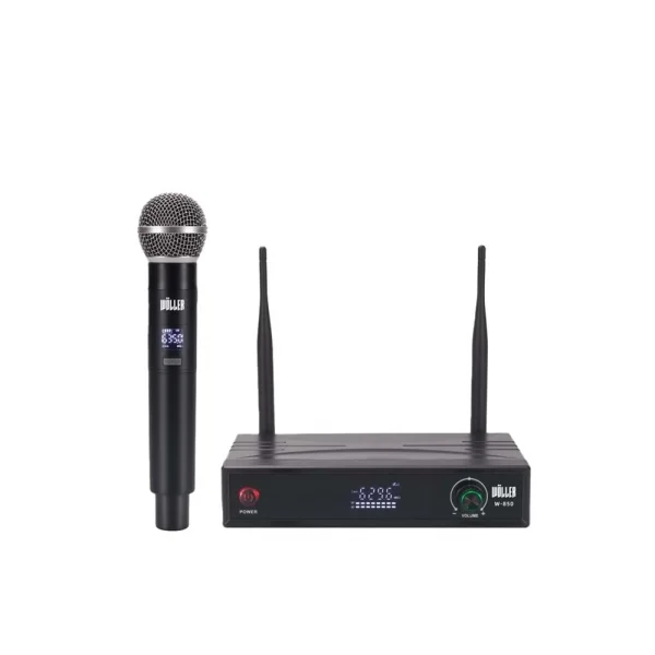 Wöller W-850E EL tipi Kablosuz Mikrofon Seti, 48ch