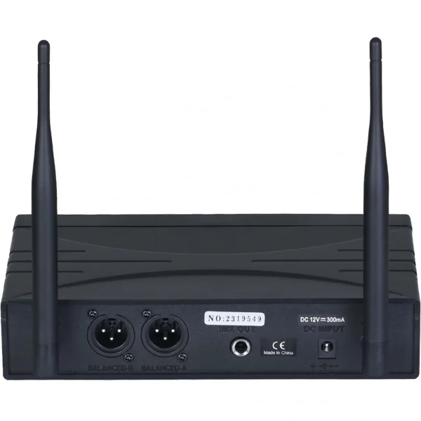 Wöller W-950YY Çift Yaka Kablosuz Mikrofon Seti 2x48 Frekans