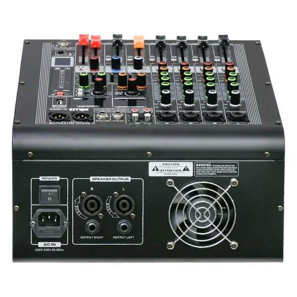 Wöller W4R700 Power-Mixer 4 Kanal 2x350W/4-ohm USB/BT