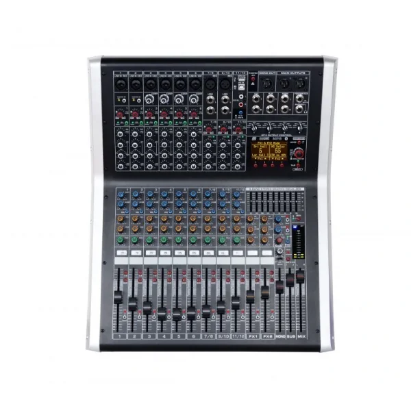Wöller WDX-12PRO | 12 Kanal Ses Mikseri, 2x99 Çift efektli USB/Bluetooth