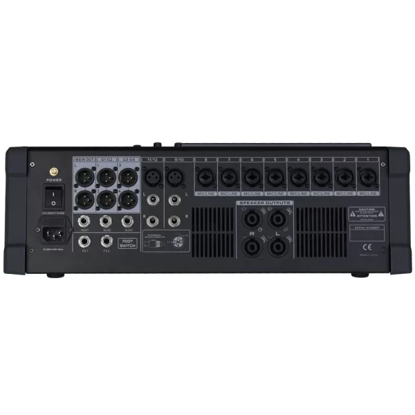 Wöller WFP-12PRO 12 Kanal Power Mikser 2x750W/prg