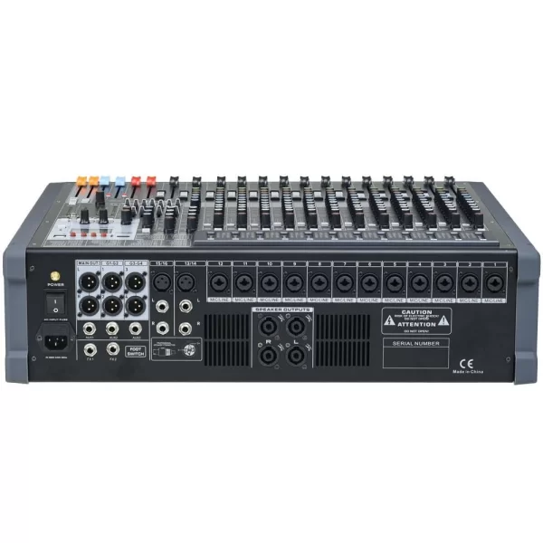 Wöller WFP-16PRO 16 Kanal Power Mikser 2x750W/prg
