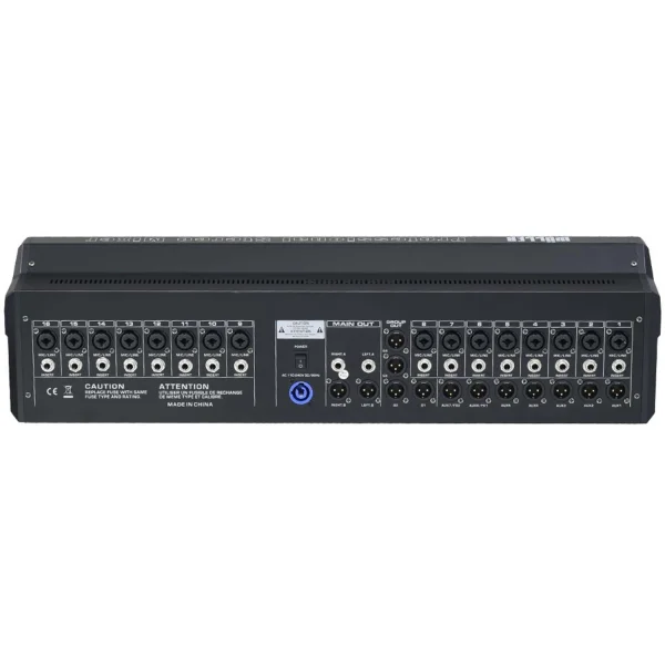 Wöller WX-16PRO 16 Kanal Deck Mixer | Bluetooth | USB | PC Bağlantı Kayıt | Çift Efekt