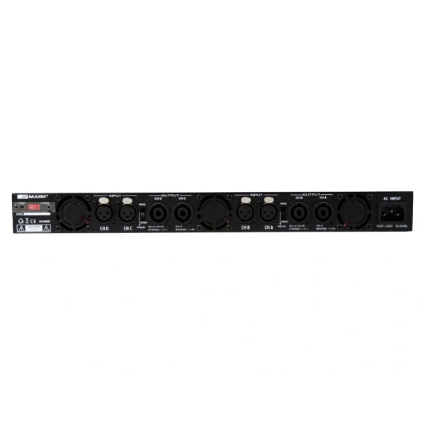 Work-Mark M-4300 Quad Power Amplifier 4x400W/4-ohm