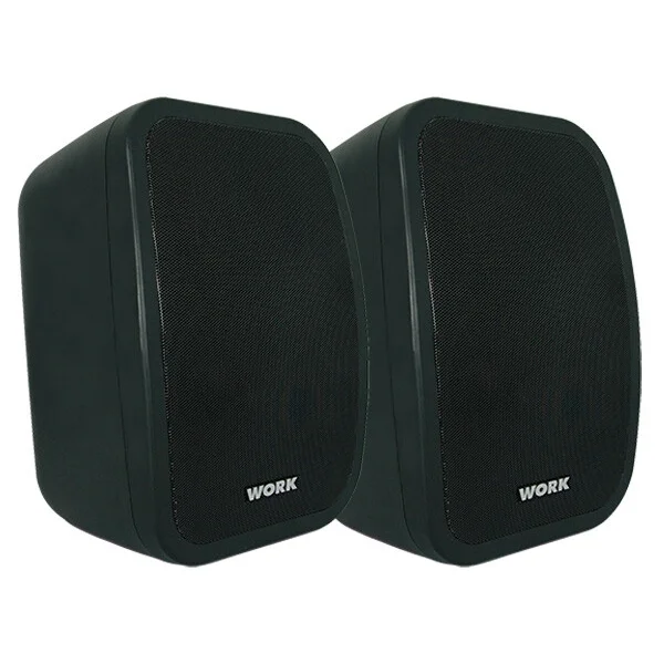 Work NEO-5-IP (Siyah) 5” Outdoor Duvar Hoparlörü 40W/8-ohm, 16W/100V (Çift)