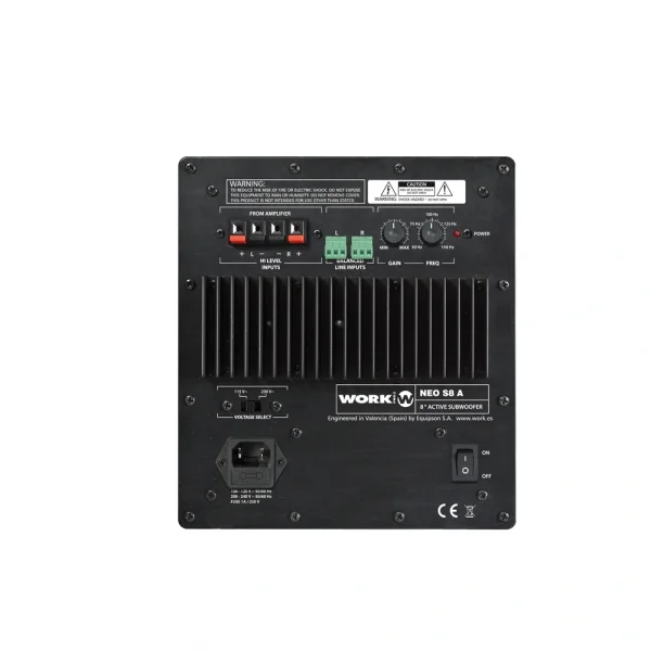 Work NEO-S8A Aktif Subwoofer (Beyaz)